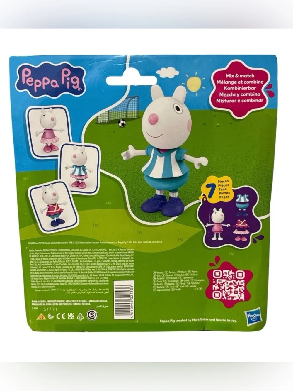 Peppa Pig Suzy Sheep Dress-Up Toy - Pink & White